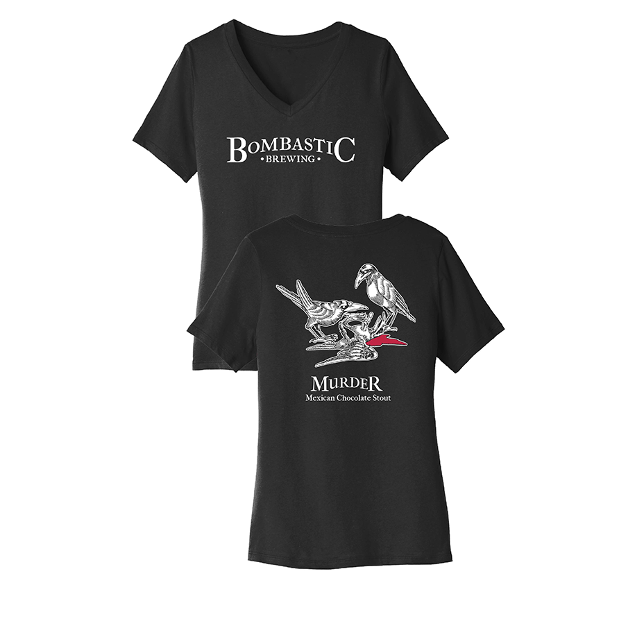Bombastic Murder Ladies V-Neck
